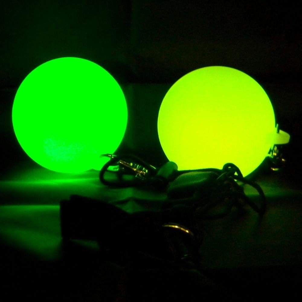 Oddballs LED Glow Poi Strobe (Poi Set) Mister Juggler