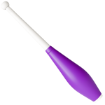 Violetinė/Balta