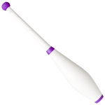 Balta/Violetinė