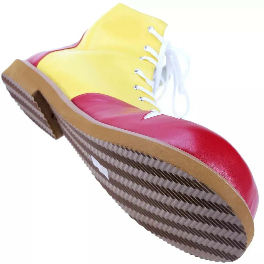 Clown Shoes – Yellow-Red with White Stars-5